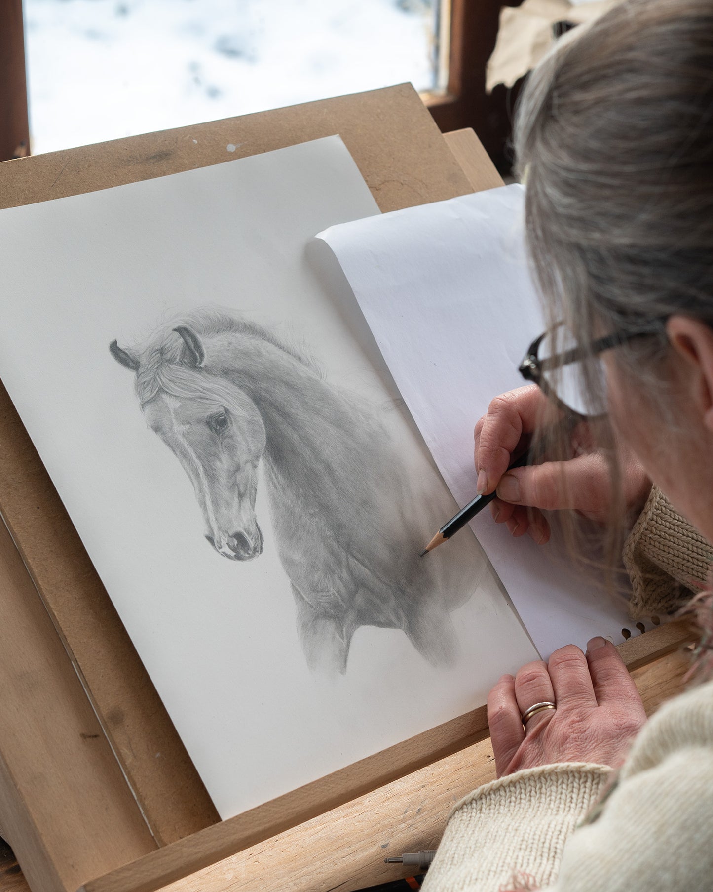 Graphite Drawing Commission